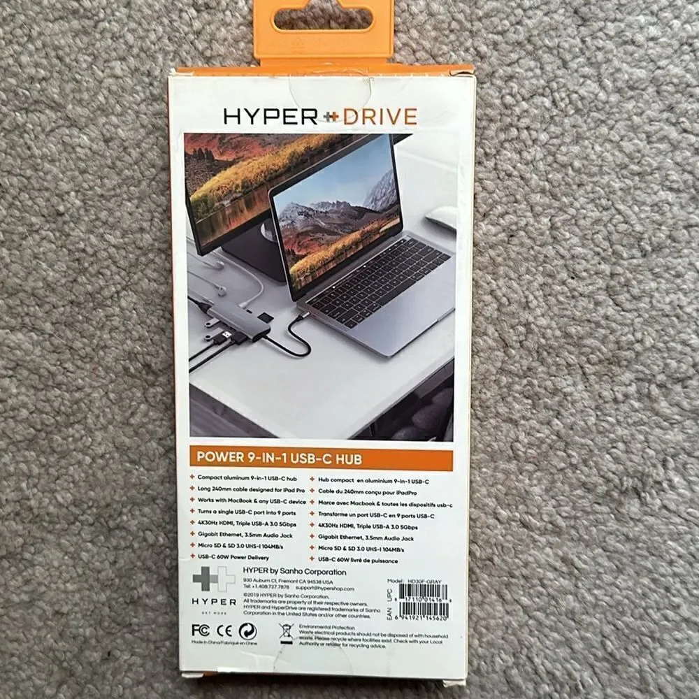 Hyperdrive usb hub